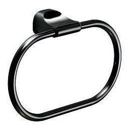 Кольцо для полотенец Gedy G-Stelvio ST70(14), цвет чёрный матовый - фото 