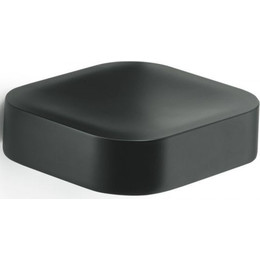 Мыльница Gedy Outline 3212(14), цвет чёрный матовый - фото 