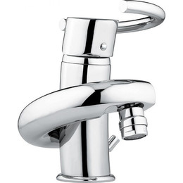 Смеситель для биде Emmevi Twist SC6604, хром матовый - фото 