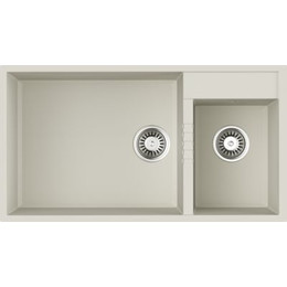 Кухонная мойка Omoikiri Tedori 85-2-U WH 4993943, белый, Цвет производителя: белый - фото 