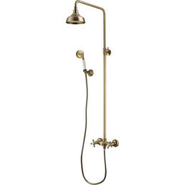 Душевая стойка Lemark Vintage LM2860B, бронза - фото 