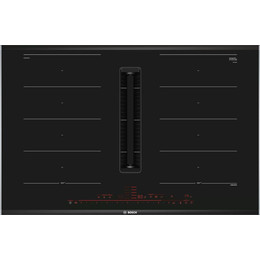 Индукционная варочная поверхность с интегрированной вытяжкой Bosch Serie 8 PXX875D67E - фото 