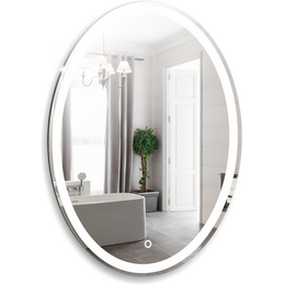 Зеркало Azario Италия Led 57 см (с подсветкой и сенсорным выключателем) - фото 