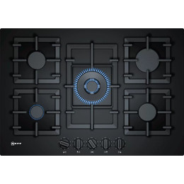 Газовая варочная поверхность Neff N 70 T27CS59S0 (чёрное стекло) - фото 