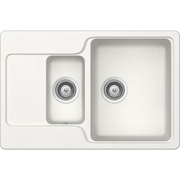 Кухонная мойка Schock Cambridge 60D 700703, альпина - фото 