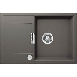 Кухонная мойка Schock Eton 50D 700973, серебристый камень - фото 