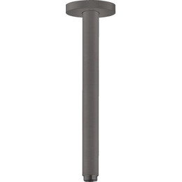 Кронштейн потолочный для верхнего душа Hansgrohe S 300 мм 27389340, черный хром - фото 