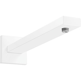 Кронштейн стеновой для верхнего душа Hansgrohe Square 389 мм 27694700, белый - фото 