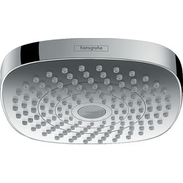 Верхний душ Hansgrohe Croma Select E 180 2jet 26524400, белый/хром - фото 