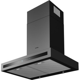 Вытяжка Korting KHC 6877 N (чёрное стекло) - фото 