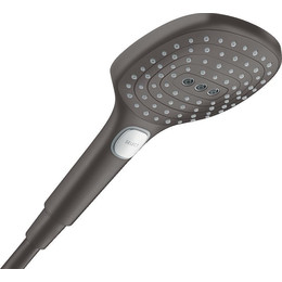 Ручной душ Hansgrohe Raindance Select E 120 3jet 26520340, черный хром - фото 