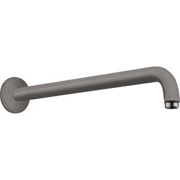 Кронштейн стеновой для верхнего душа Hansgrohe 389 мм 27413340, черный хром - фото 