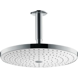 Верхний душ Hansgrohe Raindance Select S 300 2jet 27337400, латунь, белый/хром - фото 