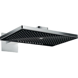Верхний душ Hansgrohe Rainmaker Select 460 3jet 24007600, латунь/стекло, черный/хром - фото 