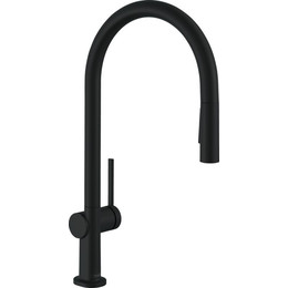 Смеситель для кухни Hansgrohe Talis M54 72801670, черный - фото 