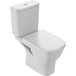 Унитаз-компакт безободковый Jacob Delafon Struktura UJX102-00 - фото 