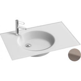 Раковина мебельная Jacob Delafon Odeon Rive Gauche 80 см EB2562-DE3, матовая бронза - фото 