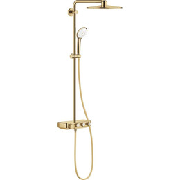 Душевая стойка с термостатом Grohe Euphoria SmartControl 310 DUO 26507GL0, холодный рассвет глянец - фото 