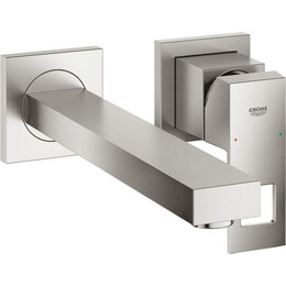 Смеситель для раковины настенный Grohe Eurocube 23447DC0, суперсталь - фото 