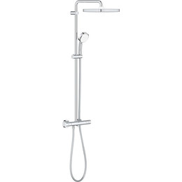Душевая стойка с термостатом Grohe Tempesta Cosmopolitan System 250 Cube 26689000 - фото 