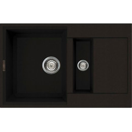 Кухонная мойка Omoikiri Sakaime 78-2-DC 4993198, тёмный шоколад, Цвет производителя: тёмный шоколад - фото 
