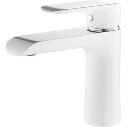 Смеситель для раковины Iddis Calipso CALSB00i01, белый/хром - фото 