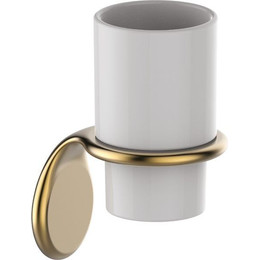 Стакан для зубных щеток Iddis Oldie OLDBRC1i45, цвет бронза - фото 