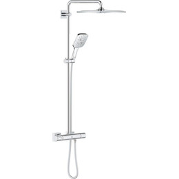 Душевая система для душа с термостатом Grohe Rainshower SmartActive 310 Mono Cube 26649000 - фото 