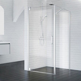 Душевое ограждение BelBagno 100х100 см MARMI-A-1-100-C-Cr (стекло 8 мм) хром/прозрачное - фото 