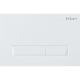 Кнопка смыва BelBagno Marmi BB009-MR-BIANCO, белый - фото 