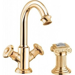 Смеситель для раковины Cezares APHRODITE-LS2-03/24-Sw, золото, Цвет производителя: золото - фото 