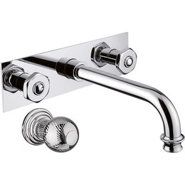 Смеситель для раковины настенный Cezares APHRODITE-BLS2-01-M, Цвет производителя: хром - фото 