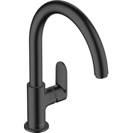 Смеситель для кухни Hansgrohe Vernis Blend 71870670, черный матовый - фото 