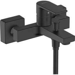 Смеситель для ванны Hansgrohe Vernis Shape 71450670, черный матовый - фото 