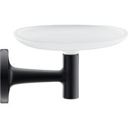 Мыльница Duravit Starck T 0099334600, чёрный матовый - фото 