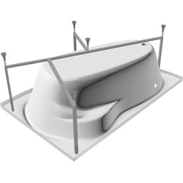 Каркас для ассиметричных ванн Kolpa-San Quat - фото 