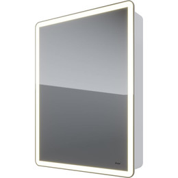 Зеркало-шкаф Dreja Point Led 60 см 99.9032, белый глянец - фото 