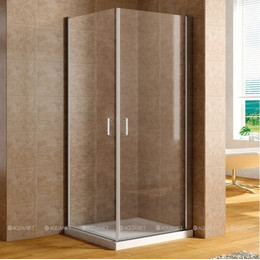 Душевое ограждение Aquanet Cinetic AE12-N-90H190U-CT 90x90 см, хром/прозрачное - фото 
