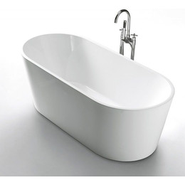 Ванна отдельностоящая BelBagno BB202-1500-750 150х75 см, Размер - мм: 1500х750 - фото 