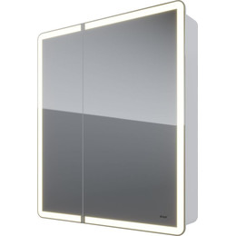 Зеркало-шкаф Dreja Point Led 70 см 99.9033, белый глянец - фото 