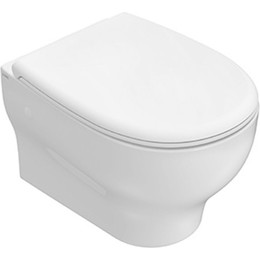 Унитаз подвесной безободковый Globo Grace GRS03.BI - фото 