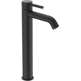 Смеситель для раковины высокий Ideal Standard Silk Black Ceraline Vessel BC269XG, черный матовый - фото 