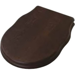 Сиденье с крышкой для унитаза Artceram Hermitage микролифт HEA004 73 noce/oro, цвет золото - фото 