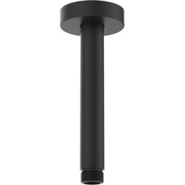 Кронштейн потолочный для верхнего душа Ideal Standard Silk Black Idealrain 150 мм B9446XG, черный матовый - фото 