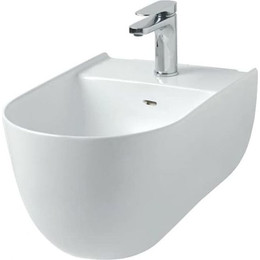 Биде подвесное ArtCeram The One THB001 05 00 bi matt *1, белый матовый - фото 