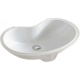 Раковина врезная под столешницу Artceram Washbasins Idea 60 см IDL001 01 00 bi*0 - фото 