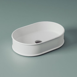 Раковина-чаша ArtCeram Atelier 60 см ATL002 05 00, белый матовый - фото 