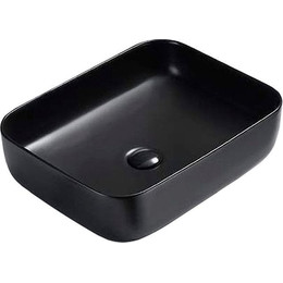 Раковина-чаша CeramaLux NC 50 см 2105-1MB, черный матовый - фото 
