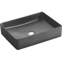 Раковина-чаша CeramaLux NC 47 см 9103MB, черный матовый - фото 