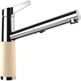 Смеситель для кухни Schock SC-510-D 710477, хром/лунный камень - фото 